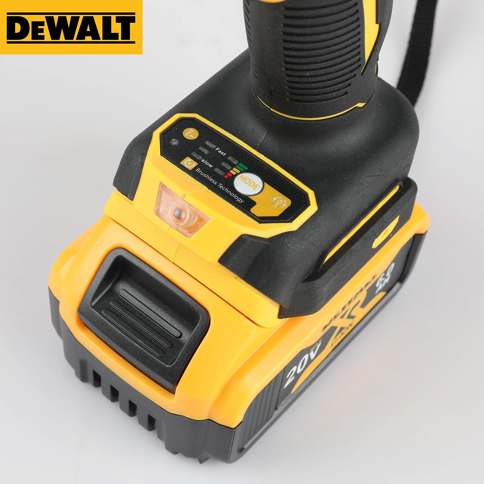 DeWalt-Perceuse à percussion électrique sans fil, outils électriques, perceuse à percussion sans balais, tournevis électrique sans fil, perceuse à main multifonction, DCD805, 20V