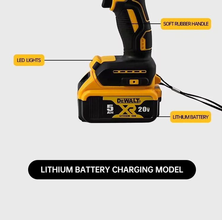Dewalt DCD796 2000 tr/min perceuse électrique sans fil pilote sans brosse vitesse réglable perceuse à main à percussion outils électriques rechargeables