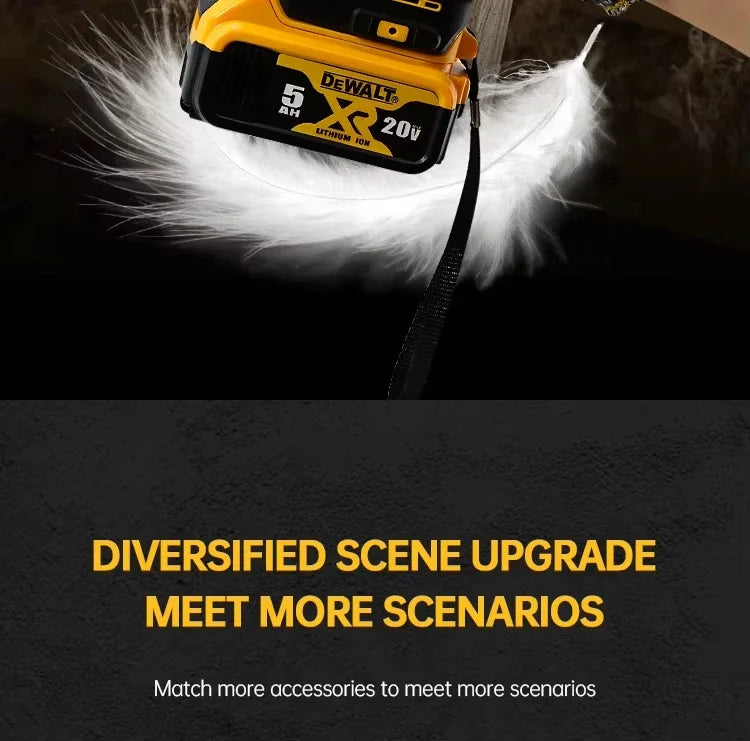 Dewalt DCD796 2000 tr/min perceuse électrique sans fil pilote sans brosse vitesse réglable perceuse à main à percussion outils électriques rechargeables