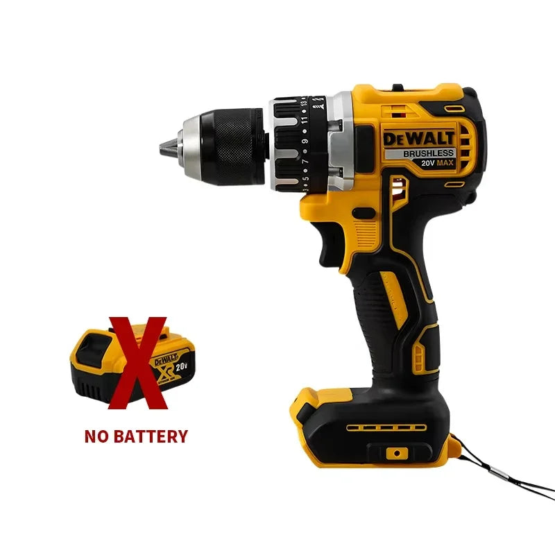 Dewalt DCD796 2000 tr/min perceuse électrique sans fil pilote sans brosse vitesse réglable perceuse à main à percussion outils électriques rechargeables