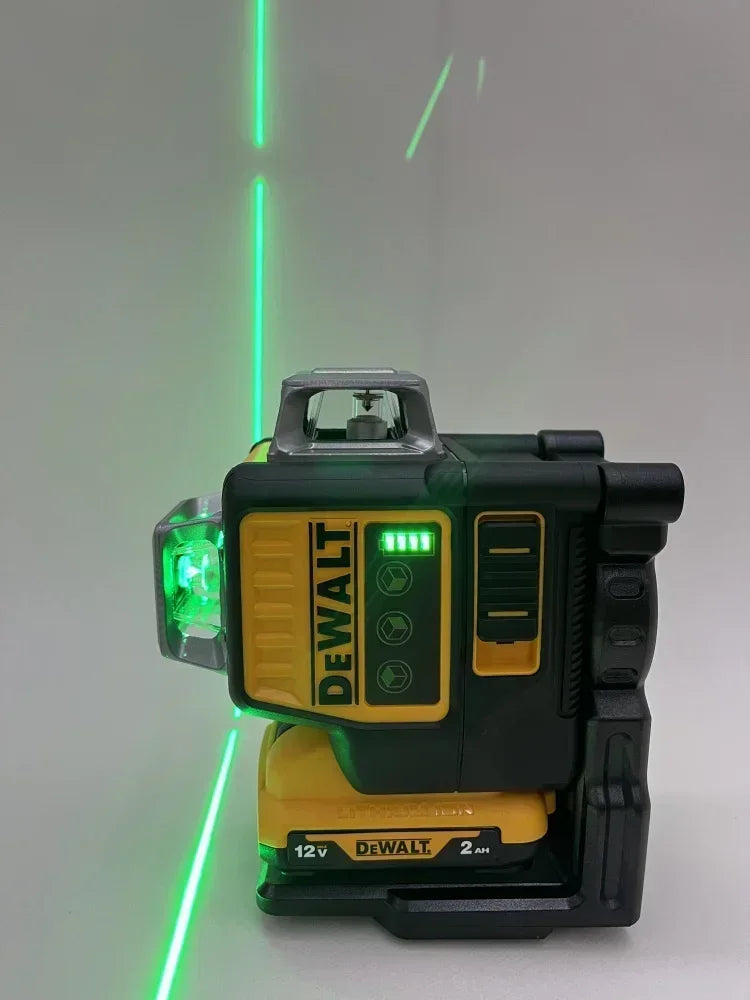 2025 Dewalt DW089LG 12 lignes 3 côtés * 360 degrés Vertical 12V batterie au Lithium niveau Laser horizontal
