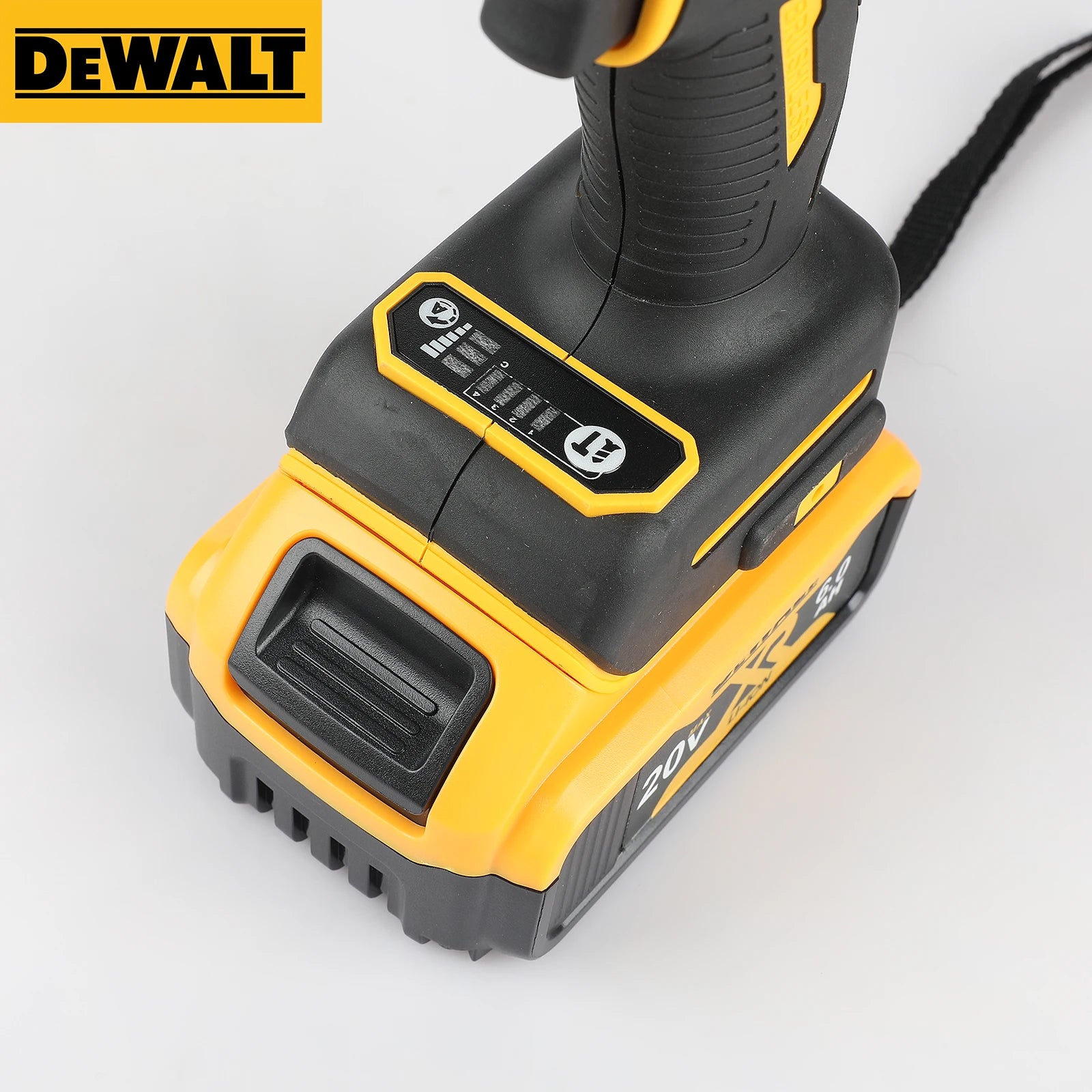 Dewalt-Tournevis électrique sans fil aste, batterie au lithium, outils électriques, grand couple d'origine, 20V, DCF850