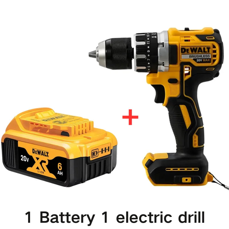 Dewalt DCD796 2000 tr/min perceuse électrique sans fil pilote sans brosse vitesse réglable perceuse à main à percussion outils électriques rechargeables