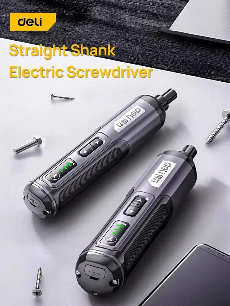 Tournevis électrique sans fil aste, batterie au lithium 2000mAh, mini perceuse, ensemble d'outils électriques 4V, entretien ménager, réparation