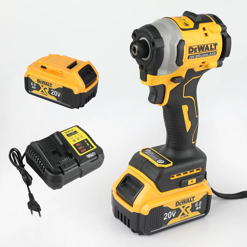 Dewalt-Tournevis électrique sans fil aste, batterie au lithium, outils électriques, grand couple d'origine, 20V, DCF850