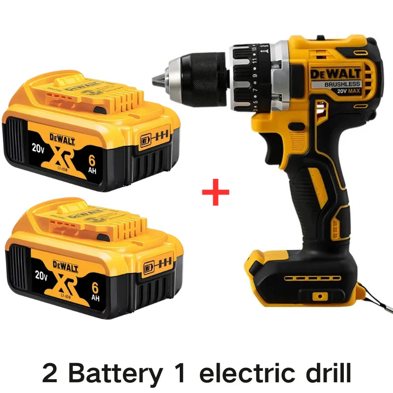 Dewalt DCD796 2000 tr/min perceuse électrique sans fil pilote sans brosse vitesse réglable perceuse à main à percussion outils électriques rechargeables