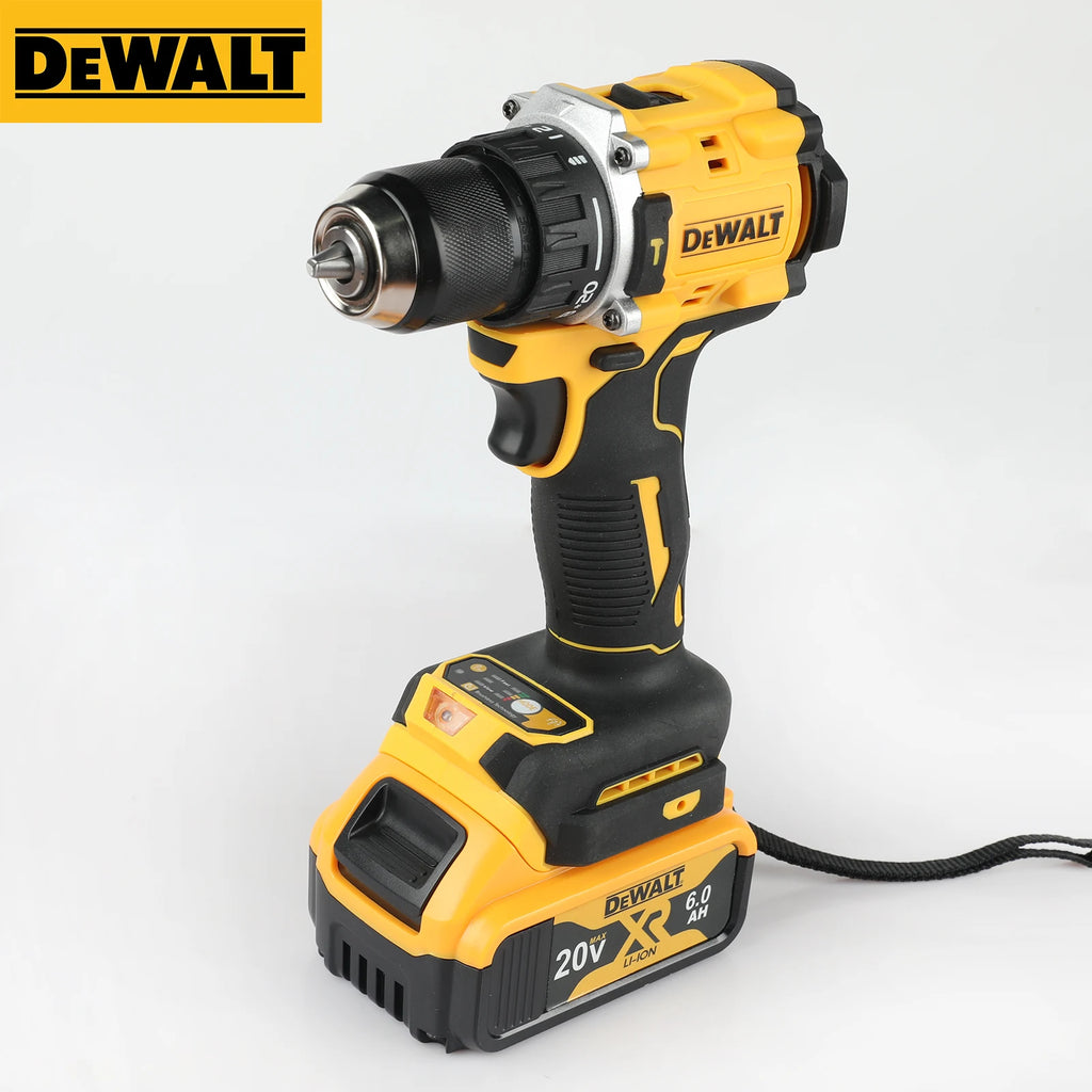 DeWalt-Perceuse à percussion électrique sans fil, outils électriques, perceuse à percussion sans balais, tournevis électrique sans fil, perceuse à main multifonction, DCD805, 20V