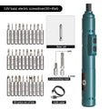 Tournevis électrique sans fil aste, batterie au lithium 2000mAh, mini perceuse, ensemble d'outils électriques 4V, entretien ménager, réparation