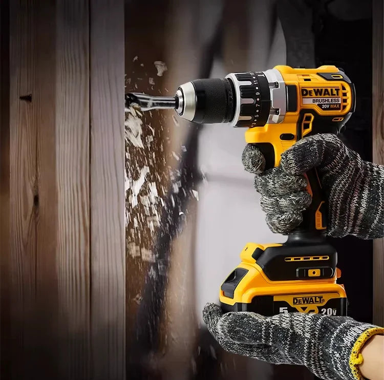 Dewalt DCD796 2000 tr/min perceuse électrique sans fil pilote sans brosse vitesse réglable perceuse à main à percussion outils électriques rechargeables