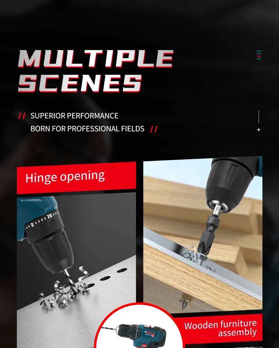 Bosch GSB-12-V30 perceuse électrique batterie professionnel robuste sans fil pilote multifonctionnel ménage tournevis électrique